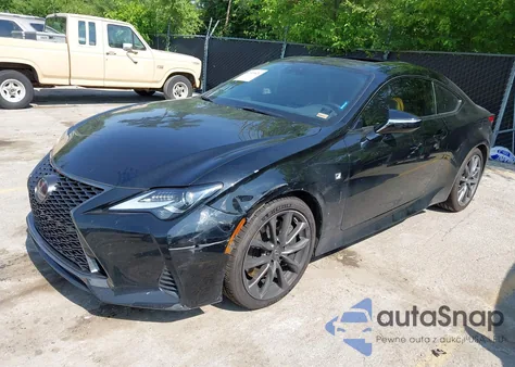 2019 Lexus Rc 300 F Sport z USA, uszkodzony, nr VIN JTHHA5BC1K5010352